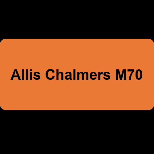 Allis Chalmers M70